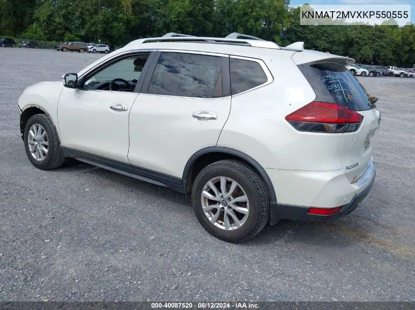 KNMAT2MVXKP550555 2019 Nissan Rogue S/Sl/Sv