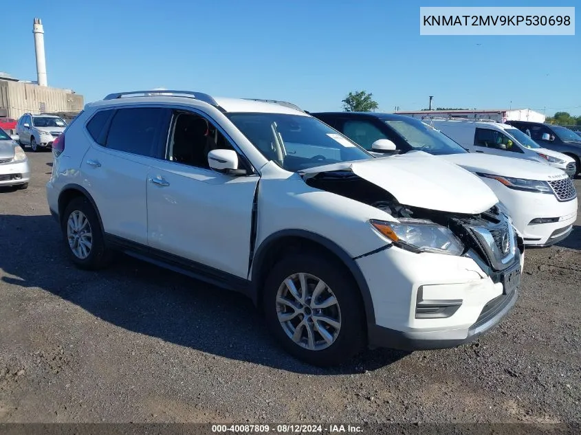 KNMAT2MV9KP530698 2019 Nissan Rogue Sv