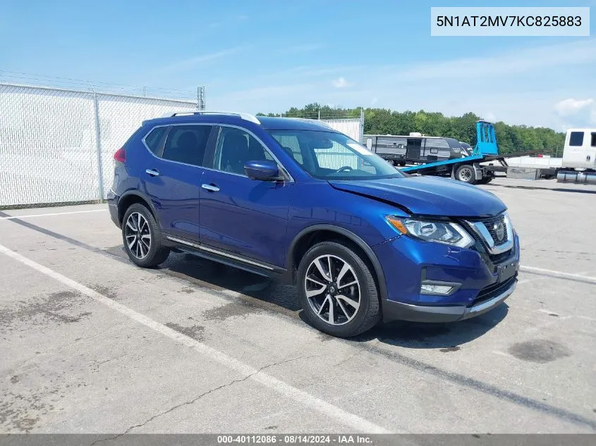 5N1AT2MV7KC825883 2019 Nissan Rogue Sl