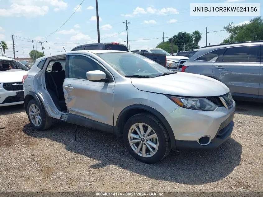 JN1BJ1CR3KW624156 2019 Nissan Rogue Sport S/Sv/Sl