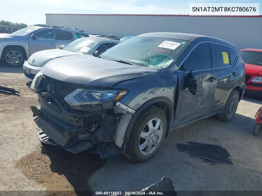 5N1AT2MT8KC780676 2019 Nissan Rogue S/Sl/Sv