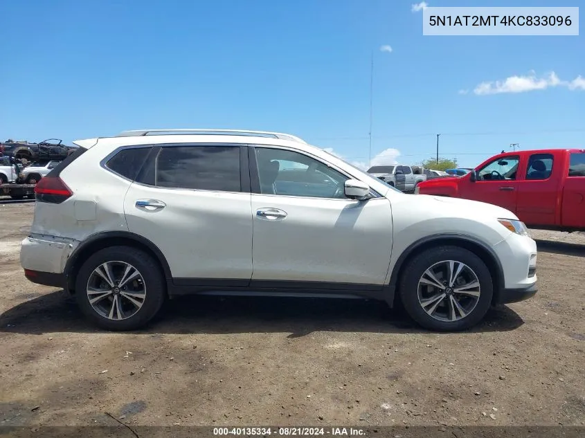 5N1AT2MT4KC833096 2019 Nissan Rogue Sv