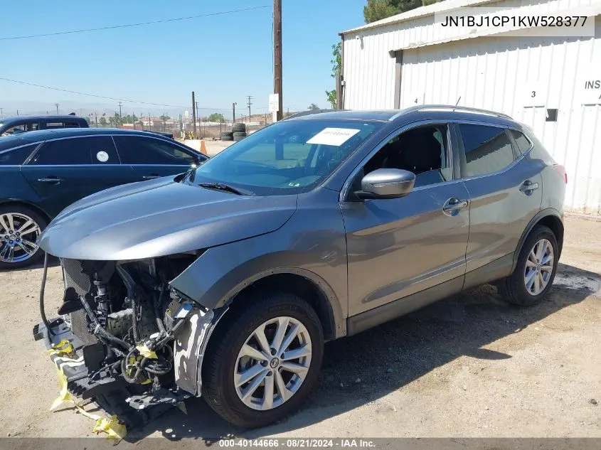 JN1BJ1CP1KW528377 2019 Nissan Rogue Sport Sv