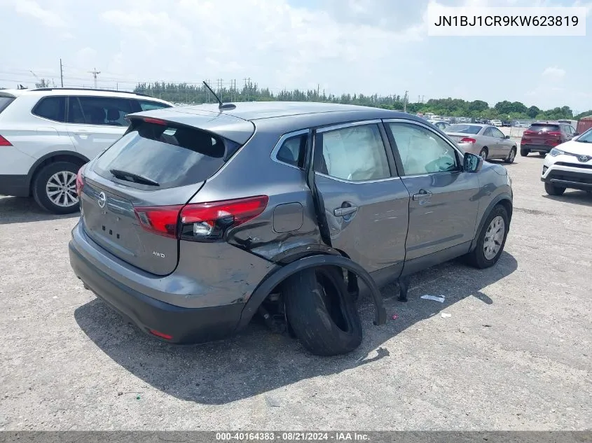 2019 Nissan Rogue Sport S/Sv/Sl VIN: JN1BJ1CR9KW623819 Lot: 40164383