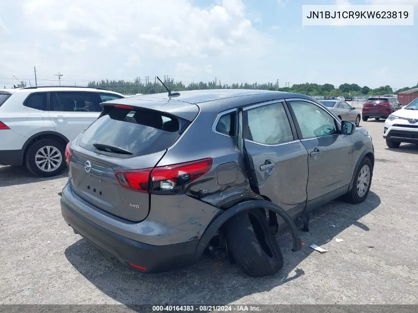 2019 Nissan Rogue Sport S/Sv/Sl VIN: JN1BJ1CR9KW623819 Lot: 40164383