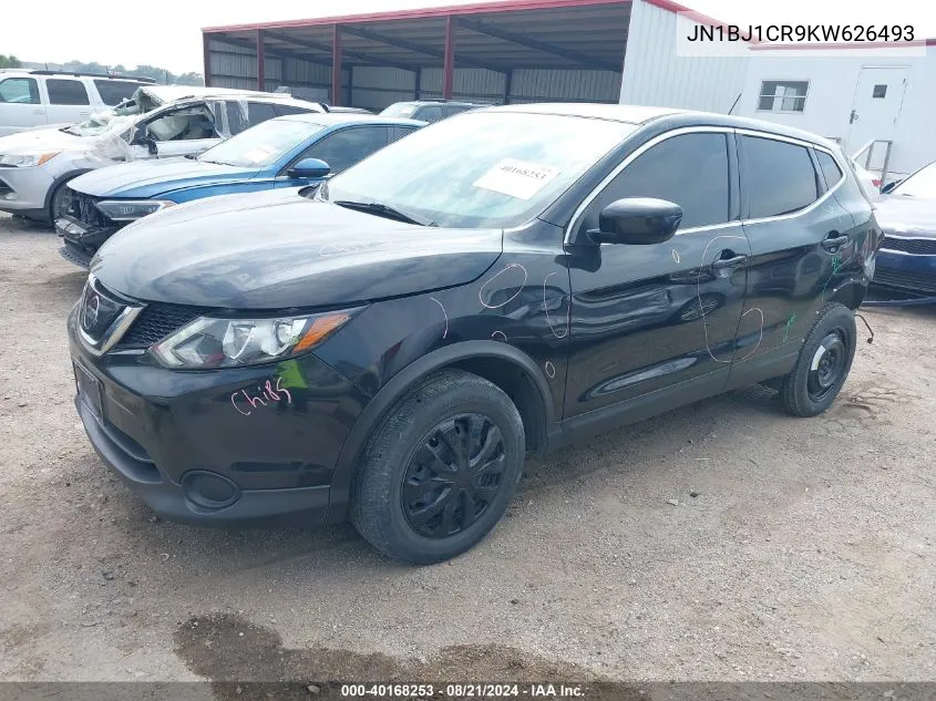 JN1BJ1CR9KW626493 2019 Nissan Rogue Sport S