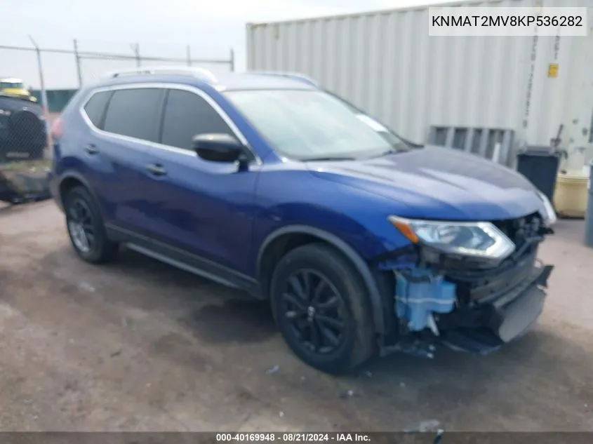 KNMAT2MV8KP536282 2019 Nissan Rogue Sv