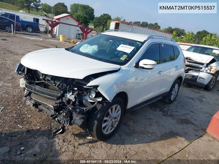 KNMAT2MT0KP515537 2019 Nissan Rogue Sv