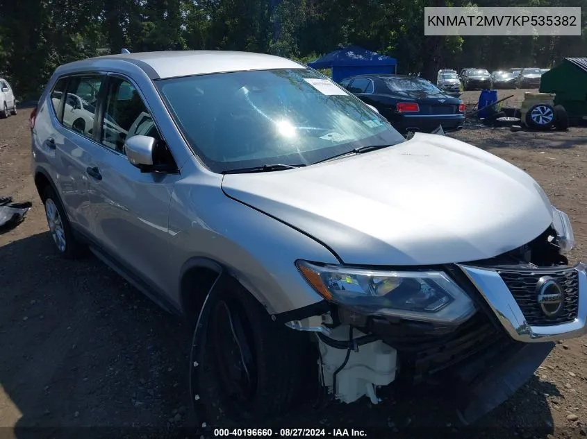 2019 Nissan Rogue S VIN: KNMAT2MV7KP535382 Lot: 40196660