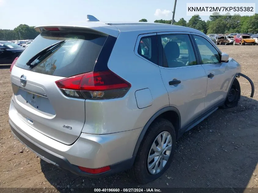 2019 Nissan Rogue S VIN: KNMAT2MV7KP535382 Lot: 40196660