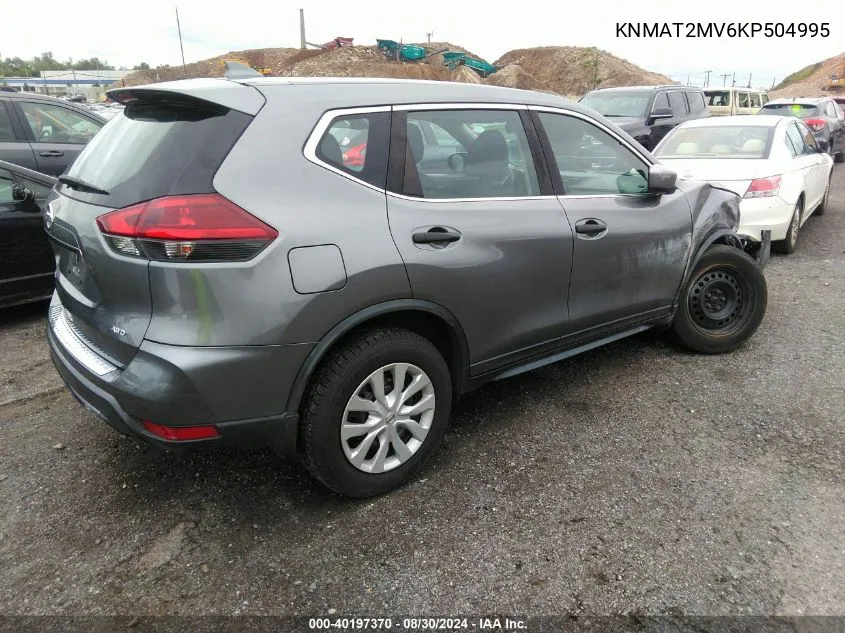 KNMAT2MV6KP504995 2019 Nissan Rogue S