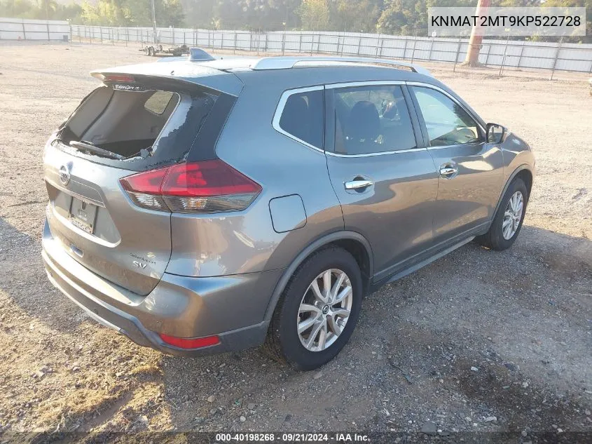 KNMAT2MT9KP522728 2019 Nissan Rogue Sv