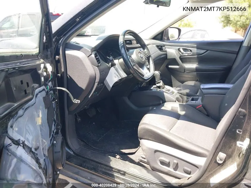 KNMAT2MT7KP512666 2019 Nissan Rogue Sv