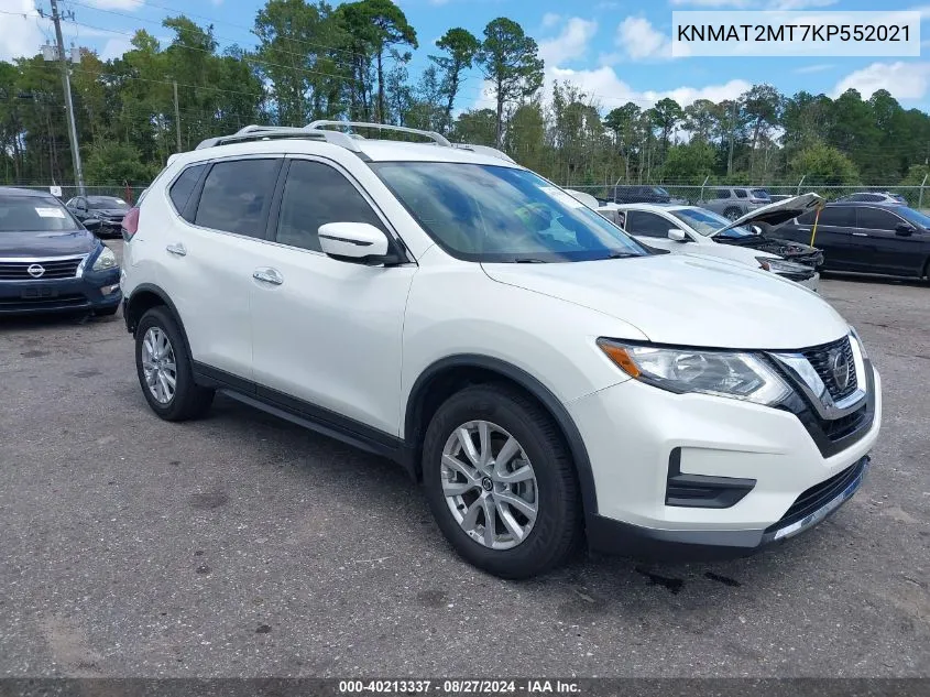 KNMAT2MT7KP552021 2019 Nissan Rogue Sv