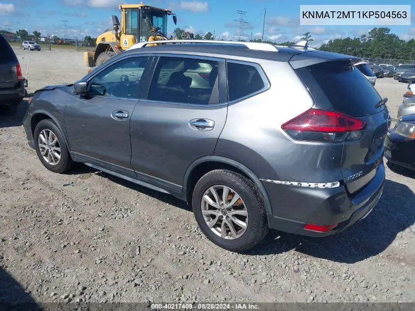 KNMAT2MT1KP504563 2019 Nissan Rogue Sv