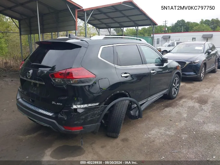 5N1AT2MV0KC797750 2019 Nissan Rogue Sl