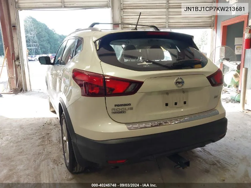 JN1BJ1CP7KW213681 2019 Nissan Rogue Sport Sv