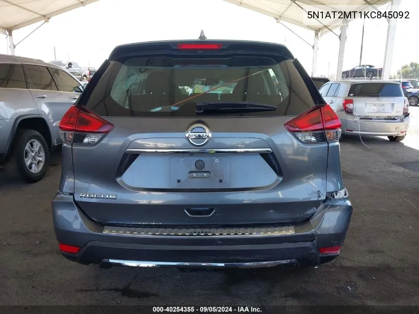 5N1AT2MT1KC845092 2019 Nissan Rogue S/Sl/Sv