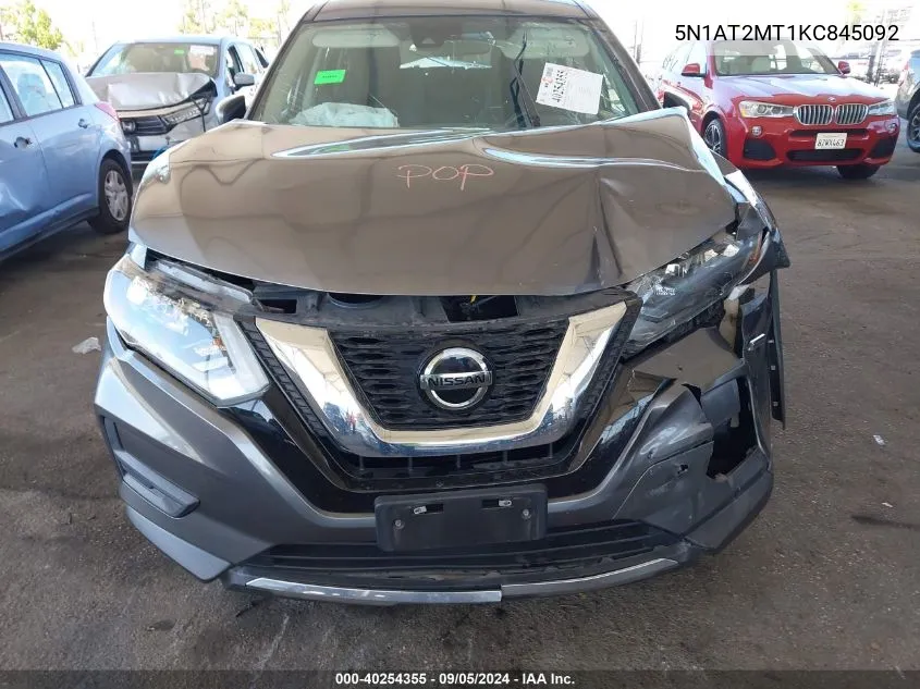 5N1AT2MT1KC845092 2019 Nissan Rogue S/Sl/Sv