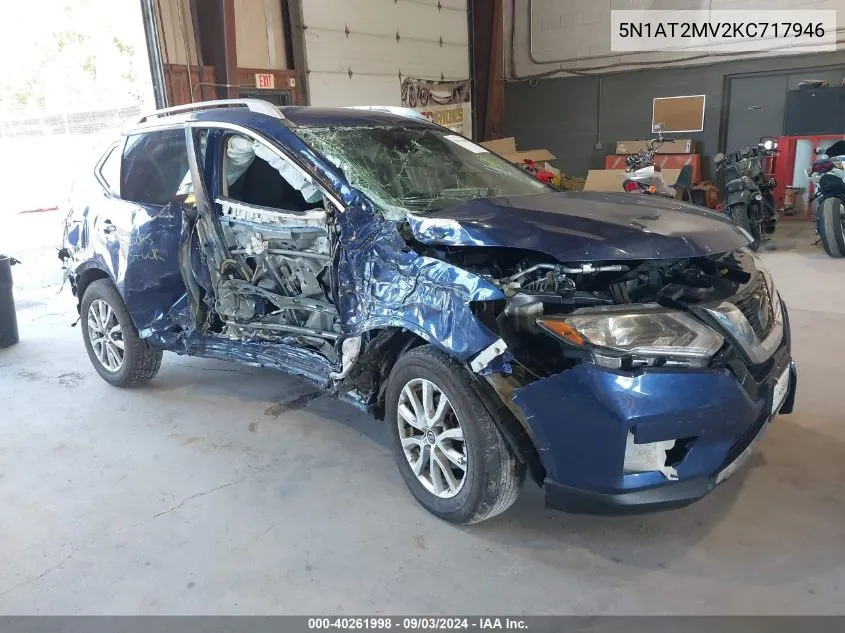 5N1AT2MV2KC717946 2019 Nissan Rogue Sv