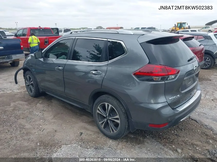 JN8AT2MT8KW502383 2019 Nissan Rogue S/Sv