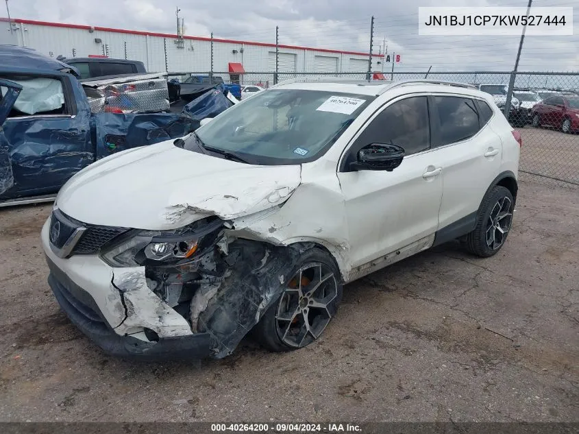 JN1BJ1CP7KW527444 2019 Nissan Rogue Sport Sl