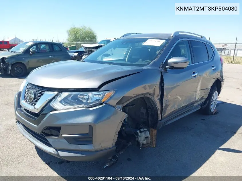 KNMAT2MT3KP504080 2019 Nissan Rogue Sv