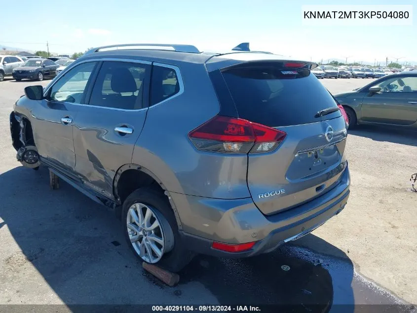 KNMAT2MT3KP504080 2019 Nissan Rogue Sv