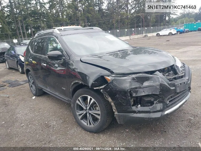 5N1ET2MV1KC741463 2019 Nissan Rogue Hybrid Sl