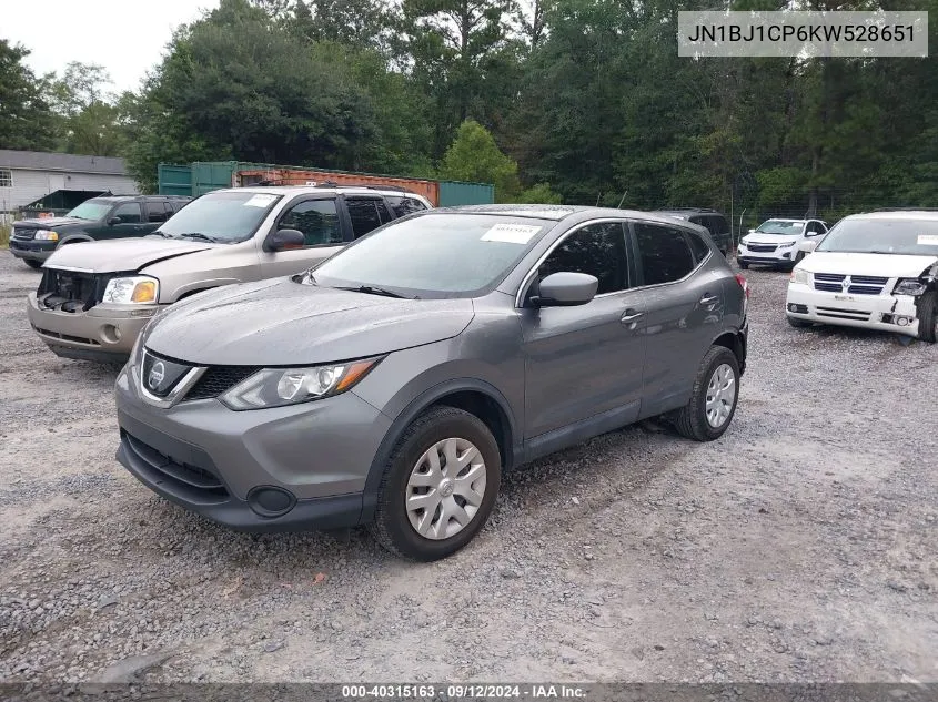 2019 Nissan Rogue Sport S VIN: JN1BJ1CP6KW528651 Lot: 40315163