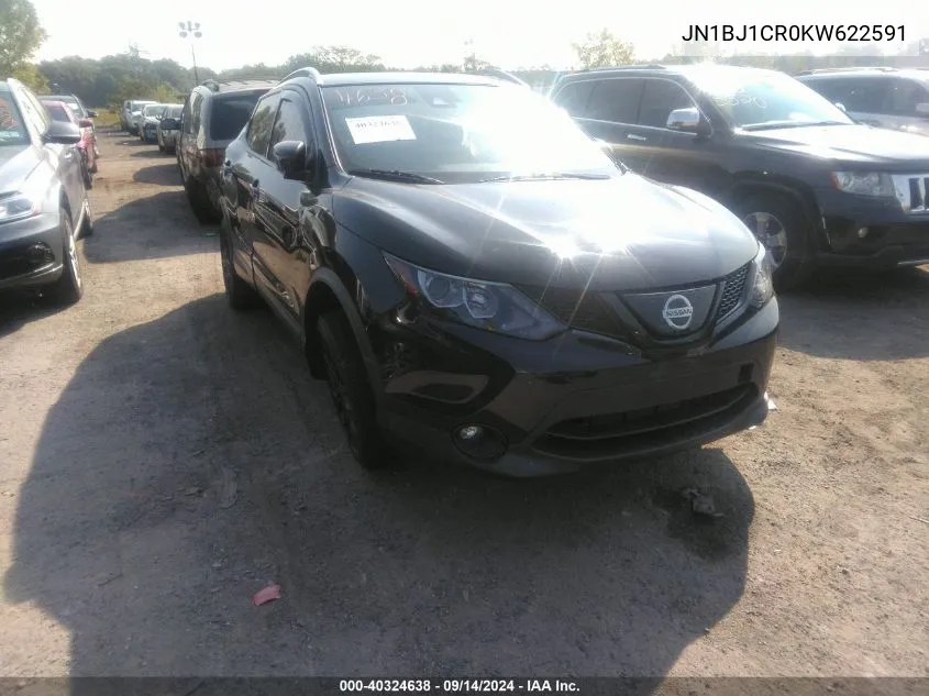 JN1BJ1CR0KW622591 2019 Nissan Rogue Sport Sv