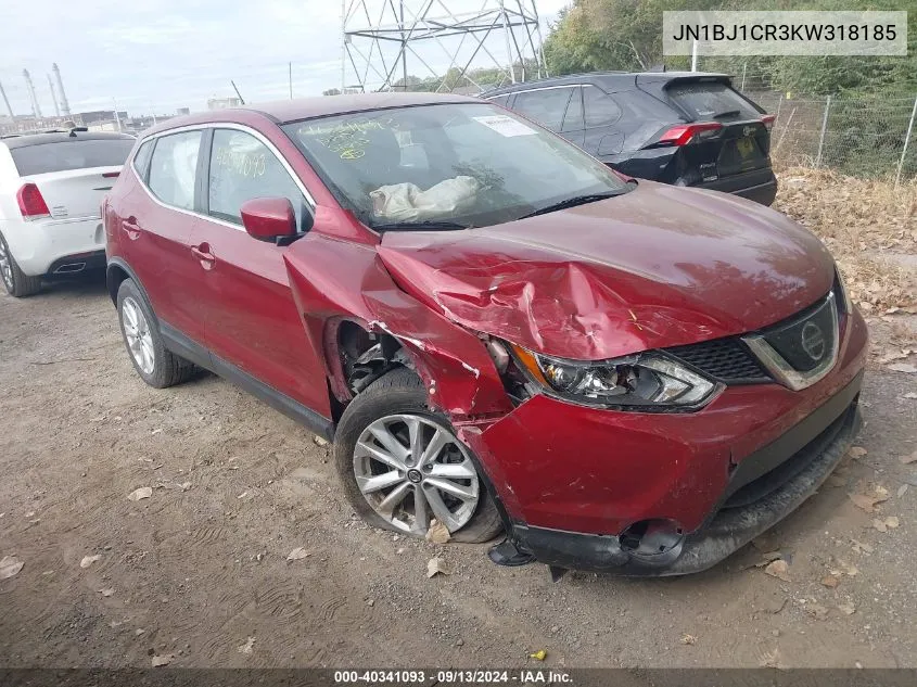 2019 Nissan Rogue Sport S/Sv/Sl VIN: JN1BJ1CR3KW318185 Lot: 40341093