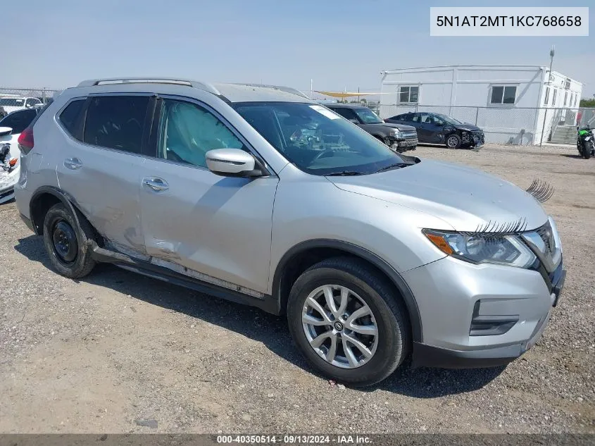 5N1AT2MT1KC768658 2019 Nissan Rogue Sv