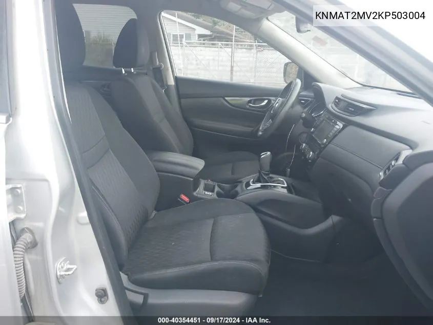 KNMAT2MV2KP503004 2019 Nissan Rogue S/Sv