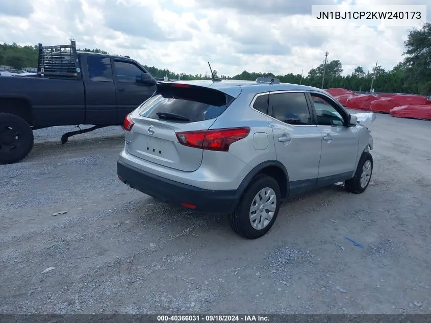 2019 Nissan Rogue Sport S/Sv/Sl VIN: JN1BJ1CP2KW240173 Lot: 40366031