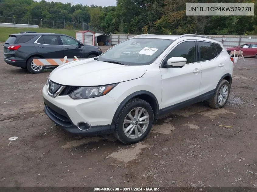 2019 Nissan Rogue Sport Sv VIN: JN1BJ1CP4KW529278 Lot: 40368790