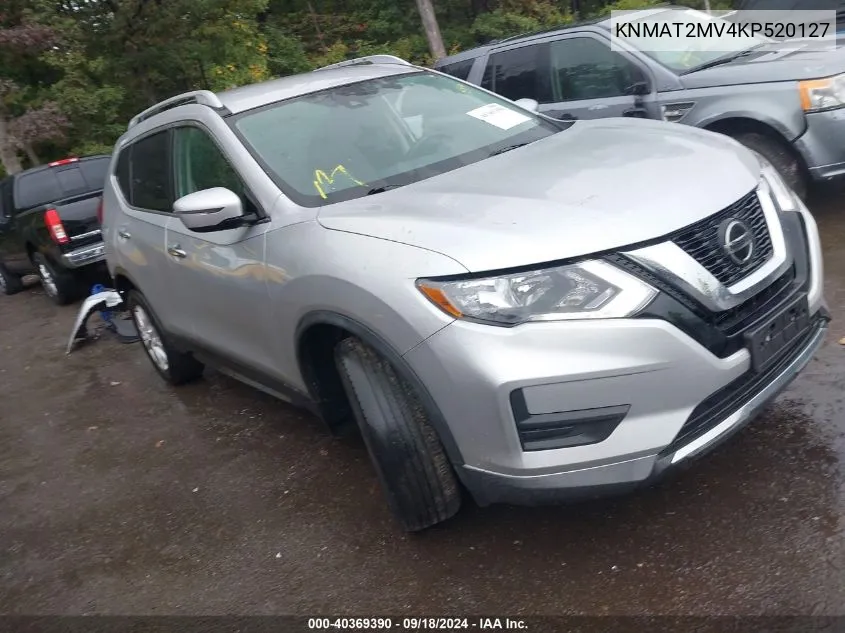 2019 Nissan Rogue Sv VIN: KNMAT2MV4KP520127 Lot: 40369390