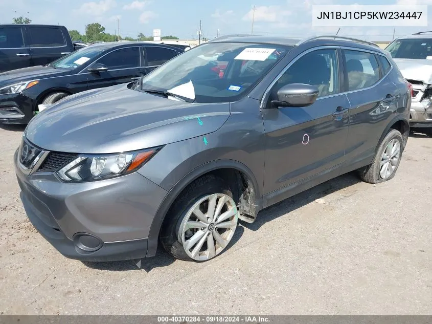 2019 Nissan Rogue Sport Sv VIN: JN1BJ1CP5KW234447 Lot: 40370284