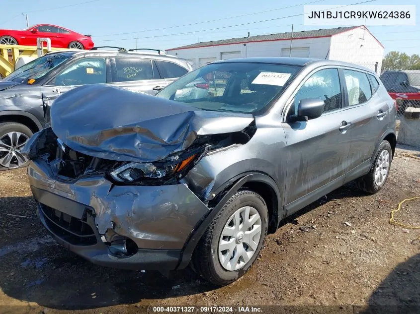 2019 Nissan Rogue Sport S VIN: JN1BJ1CR9KW624386 Lot: 40371327