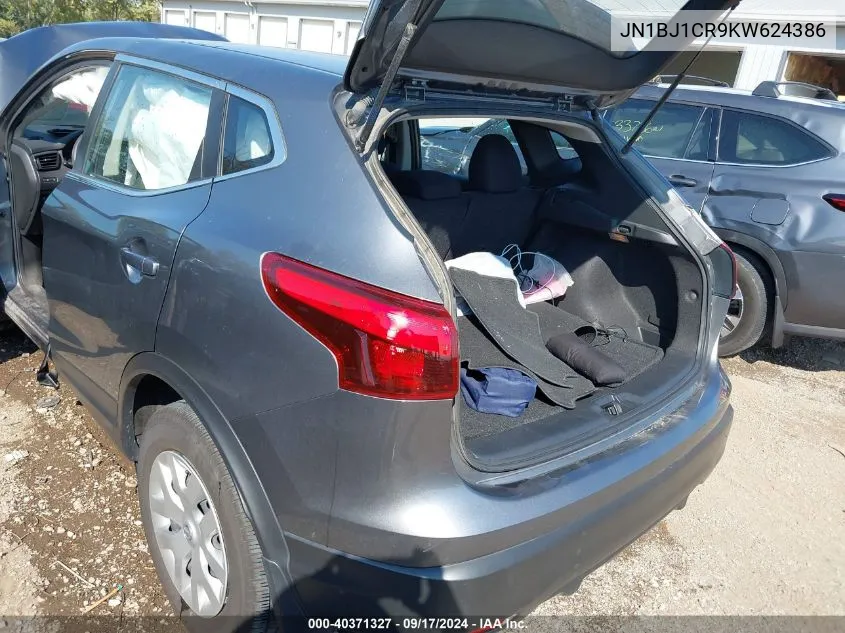 JN1BJ1CR9KW624386 2019 Nissan Rogue Sport S