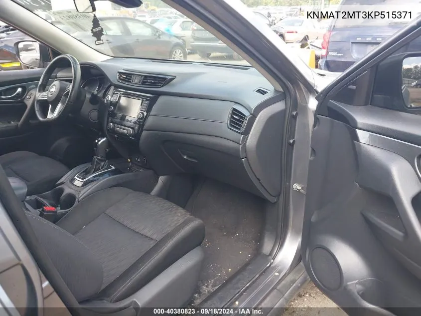 KNMAT2MT3KP515371 2019 Nissan Rogue Sv