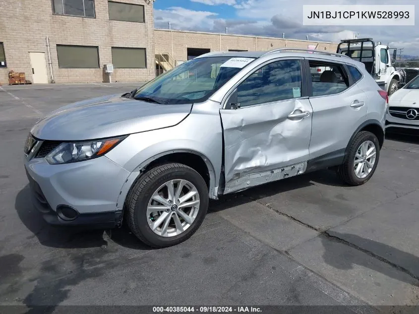 2019 Nissan Rogue Sport Sv VIN: JN1BJ1CP1KW528993 Lot: 40385044