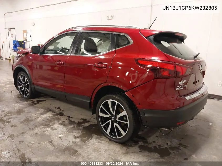 JN1BJ1CP6KW232805 2019 Nissan Rogue Sport Sl