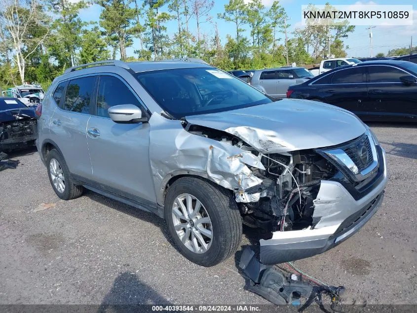 2019 Nissan Rogue Sv VIN: KNMAT2MT8KP510859 Lot: 40393544