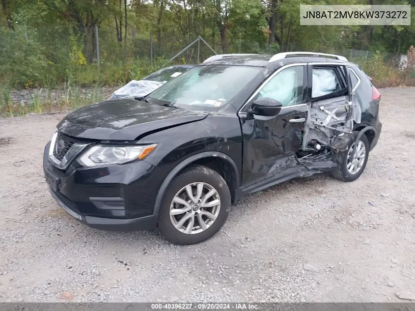 2019 Nissan Rogue Sv VIN: JN8AT2MV8KW373272 Lot: 40396227