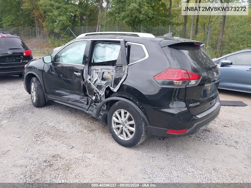 2019 Nissan Rogue Sv VIN: JN8AT2MV8KW373272 Lot: 40396227