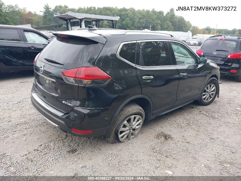 2019 Nissan Rogue Sv VIN: JN8AT2MV8KW373272 Lot: 40396227