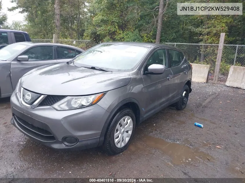 2019 Nissan Rogue Sport S VIN: JN1BJ1CP2KW529408 Lot: 40401510