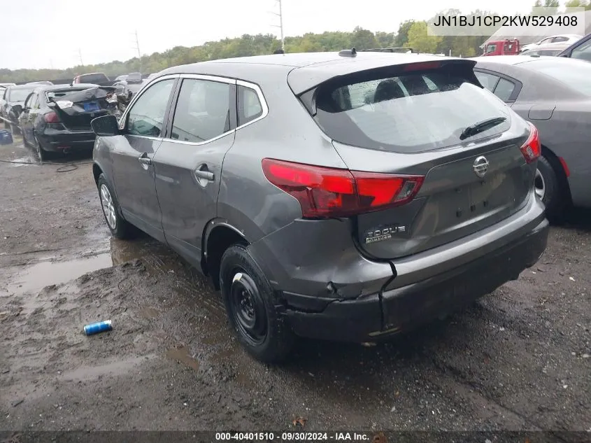 2019 Nissan Rogue Sport S VIN: JN1BJ1CP2KW529408 Lot: 40401510