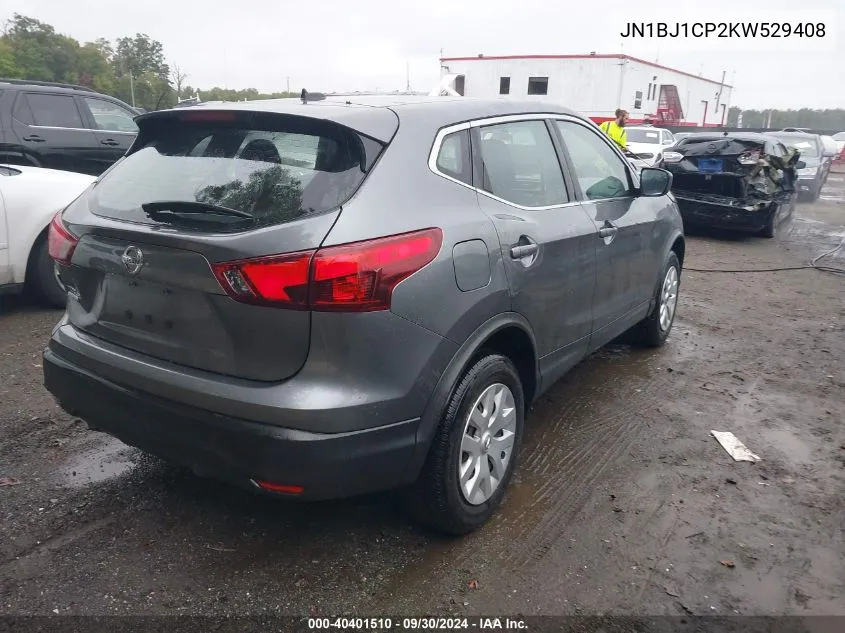 2019 Nissan Rogue Sport S VIN: JN1BJ1CP2KW529408 Lot: 40401510